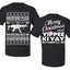 Nakatomi Plaza Christmas Party Survivor 1988 Ugly Christmas Front and Back Sweater Men's T-Shirt
