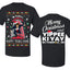 Nakatomi Plaza Happy Trails Hans Ugly Christmas Front and Back Sweater Men's T-Shirt