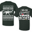 Nakatomi Plaza Christmas Party Survivor 1988 Ugly Christmas Front and Back Sweater Men's T-Shirt