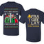 I Triple Dog Dare Ya Merry Story Ugly Christmas Front and Back Sweater Men's T-Shirt