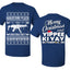 Nakatomi Plaza Christmas Party Survivor 1988 Ugly Christmas Front and Back Sweater Men's T-Shirt