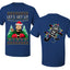 Let's Get Lit Clark Vacation Movie Parody Ugly Christmas Front and Back Sweater Men's T-Shirt
