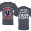 Nakatomi Plaza Happy Trails Hans Ugly Christmas Front and Back Sweater Men's T-Shirt