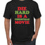 Die Hard is a Christmas Movie Christmas Men's Graphic T-Shirt