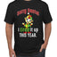 Sorry Santa I Elfed It Up This Year Christmas Men's Graphic T-Shirt