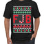 FJB Candy Cane  Ugly Christmas Sweater Men's Graphic T-Shirt