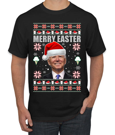 Merry Easter Christmas Men's Graphic T-Shirt