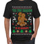 Tis' The Season To Be Naughty Ugly Christmas Sweater Men's Graphic T-Shirt