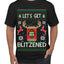 Let's Get Blitzened Rein Beer Ugly Christmas Sweater Men's Graphic T-Shirt