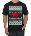 Nakatomi Plaza Christmas Party Survivor Ugly Christmas Sweater Men's Graphic T-Shirt