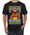 I Have A Big Package Meme Barry Wood Ugly Christmas Sweater Men's Graphic T-Shirt