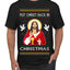 Put Christ Back In Christmas Ugly Christmas Sweater Men's T-Shirt