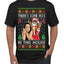 Santa the Plug Hos In This House  Ugly Christmas Sweater Men's T-Shirt