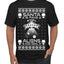Santa Is Fake Aliens Are Real Ugly Christmas Sweater Men's T-Shirt