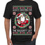 Always Shooting For The Naughty List Ugly Christmas Sweater Men's T-Shirt
