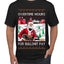 Overtime Hours Rich Men North of Richmond Ugly Christmas Sweater Men's T-Shirt