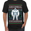 Abdominal Swoleman Fitness Yeti Ugly Christmas Sweater Men's T-Shirt