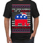 I'm Dreaming Of A Right Christmas Republican GOP  Ugly Christmas Sweater Men's T-Shirt