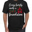 Every Family Needs a Stable Foundation Christmas Men's T-Shirt