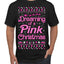 Dreaming Of A Pink Chirstmas Girly Woman Movie Party Ugly Christmas Sweater Men's T-Shirt