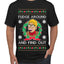 Fudge Around And Find Out Story Ugly Christmas Sweater Men's T-Shirt