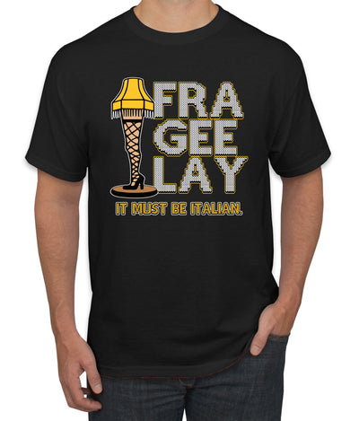 FRA-GEE-LAY Leg Lamp Story Christmas Men's T-Shirt