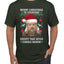 Merry Christmas to Everyone Except Carole Baskin Ugly Christmas Sweater Men's Graphic T-Shirt