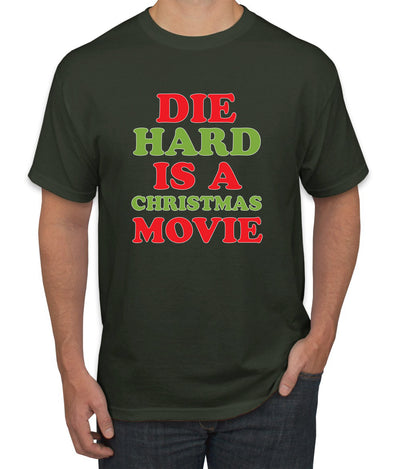 Die Hard is a Christmas Movie Christmas Men's Graphic T-Shirt