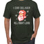 I Can Deliver All Night Long Santa Winking Christmas Men's Graphic T-Shirt