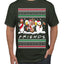 Santa Friends TV Parody Funny Characters Ugly Christmas Sweater Men's Graphic T-Shirt