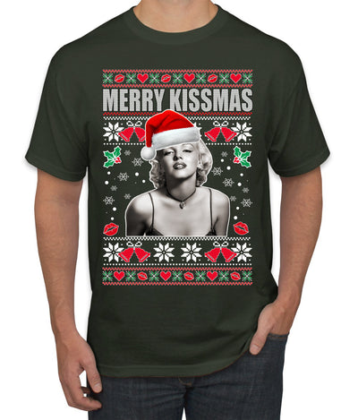 Merry Kissmas  Christmas Men's Graphic T-Shirt