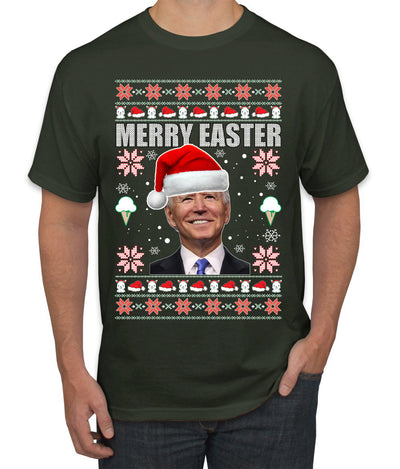 Merry Easter Christmas Men's Graphic T-Shirt