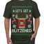 Let's Get Blitzened Rein Beer Ugly Christmas Sweater Men's Graphic T-Shirt