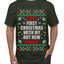 First Christmas With My Hot New Fiance Ugly Christmas Sweater Men's Graphic T-Shirt
