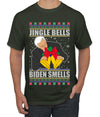 Jingle Bells Biden Smells Ugly Christmas Sweater Men's Graphic T-Shirt