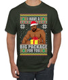 I Have A Big Package Meme Barry Wood Ugly Christmas Sweater Men's Graphic T-Shirt