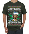 Snoop 'Twas The Nizzle Pot Leaf Weed Funny Ugly Christmas Sweater Men's Graphic T-Shirt