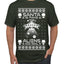 Santa Is Fake Aliens Are Real Ugly Christmas Sweater Men's T-Shirt