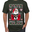 Try That In A Small Town Christmas Ugly Christmas Sweater Men's T-Shirt