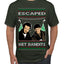Escaped Bandits Classic Home Holiday Movie Ugly Christmas Sweater Men's T-Shirt