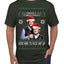 Here To F Stuff Up Step Brothers Holiday Pose Ugly Christmas Sweater Men's T-Shirt
