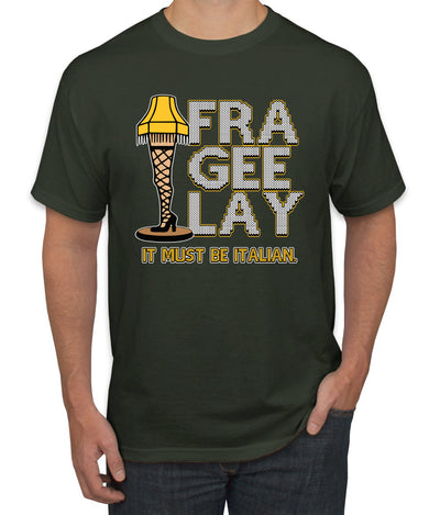 FRA-GEE-LAY Leg Lamp Story Christmas Men's T-Shirt