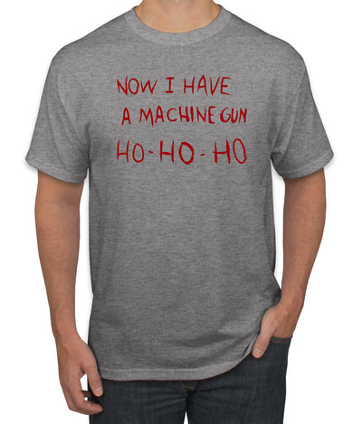 Die Hard Now I Have a Machine Gun Ho ho ho Christmas Men's Graphic T-Shirt