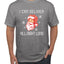 I Can Deliver All Night Long Santa Winking Christmas Men's Graphic T-Shirt