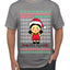 Red Light Green Light Ugly Christmas Sweater Men's Graphic T-Shirt
