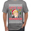 Trump Let’s Go Brandon Ugly Christmas Sweater Men's Graphic T-Shirt