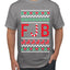 FJB Candy Cane  Ugly Christmas Sweater Men's Graphic T-Shirt