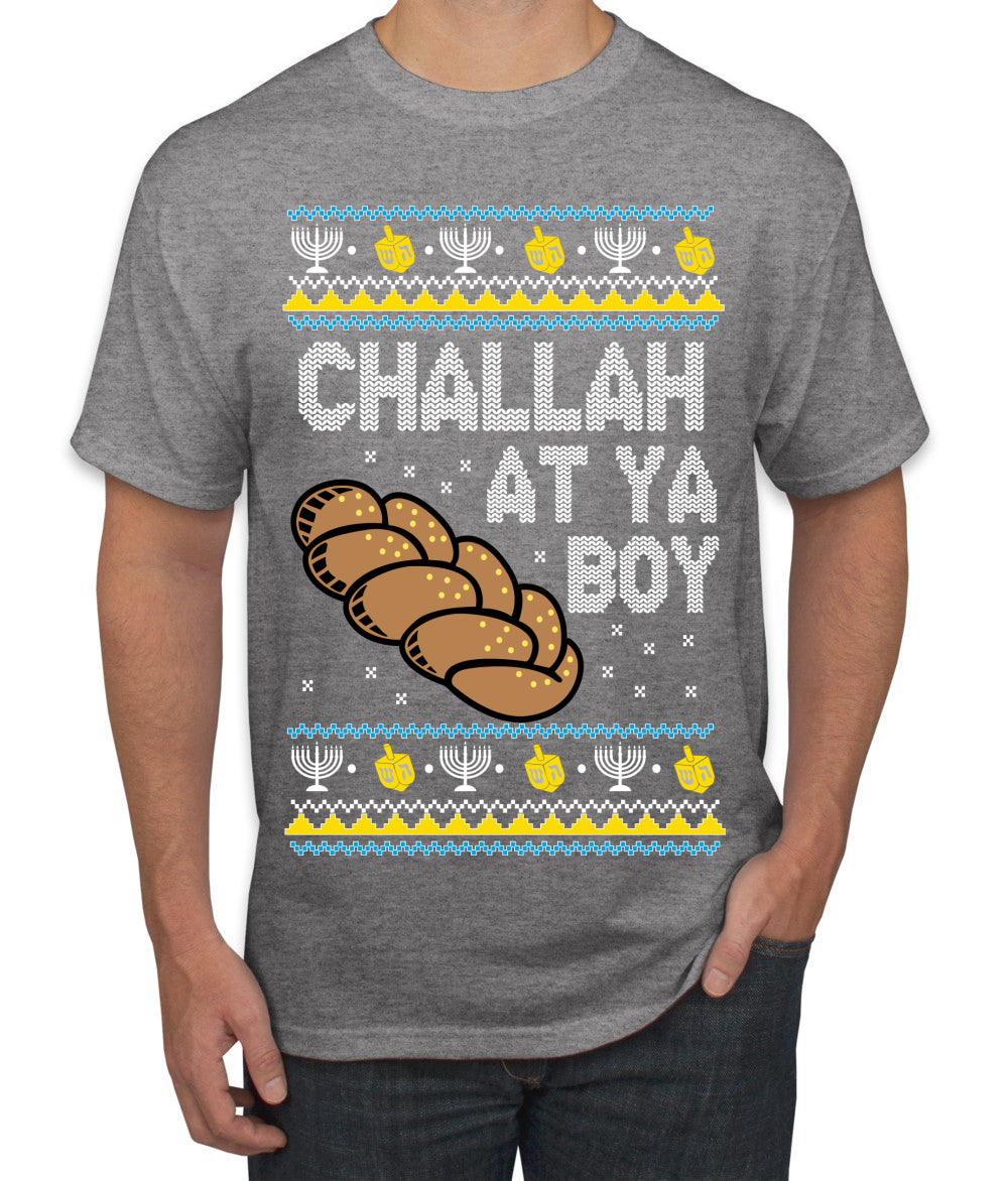 Challah At Ya Boy Ugly Christmas Sweater Men's T-Shirt