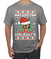 Yappy Holidays Christmas Men's Graphic T-Shirt