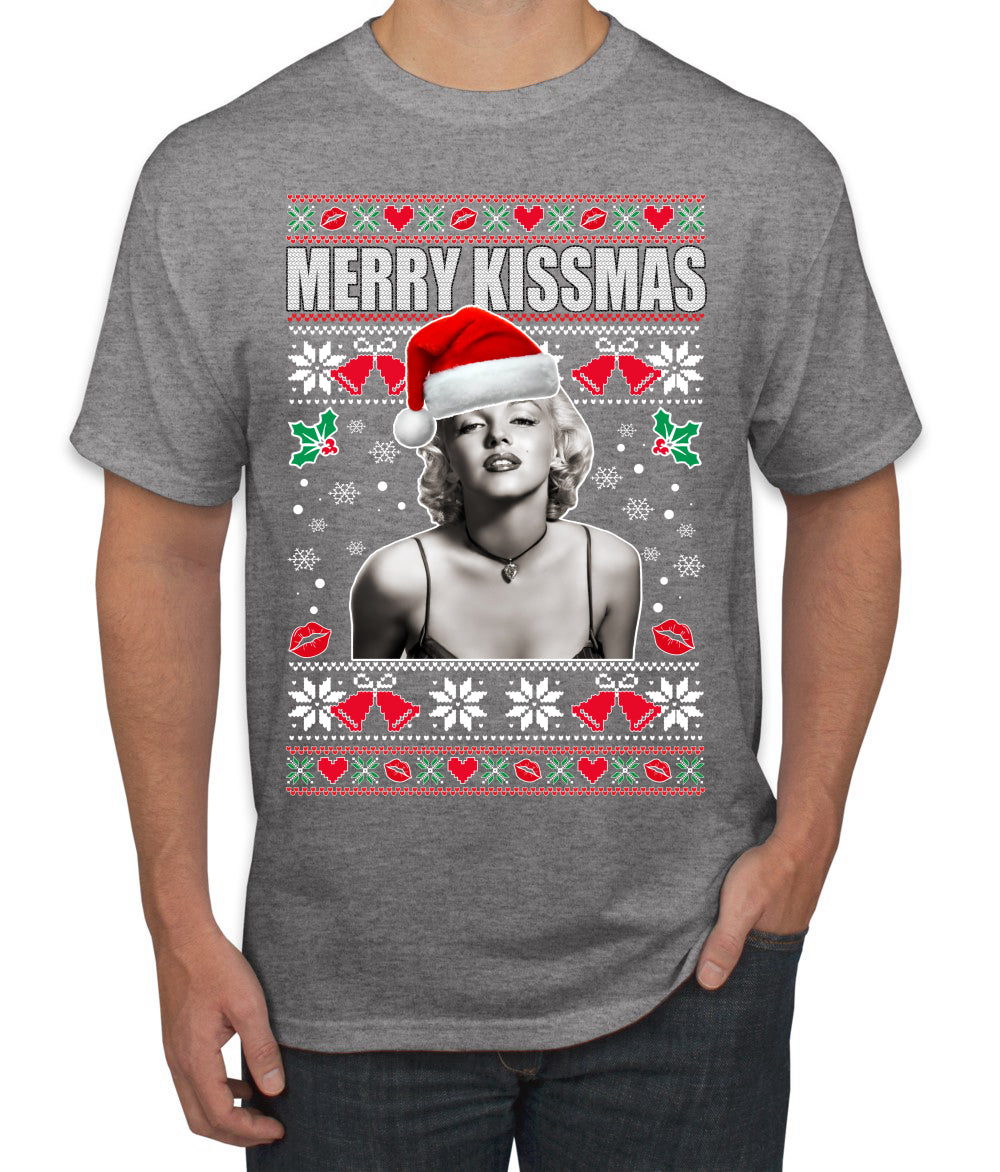 Merry Kissmas  Christmas Men's Graphic T-Shirt